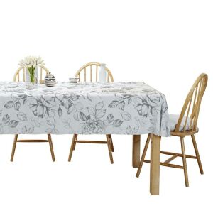 Panama Szürke Virágos Asztalterítő - 140x180 cm