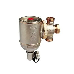 Magnetyczny separator zanieczyszczeń Giacomini R146CKX115, regulowany, 1", do instalacji grzewczych i chłodniczych 137998571 - Instalacja wodna, gazowa i grzewcza