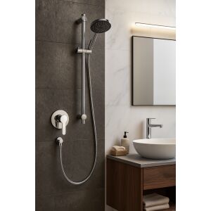 Wannen- oder Brausebatterie Remer Winner W30, Unterputz, Chrom glänzend, Messing