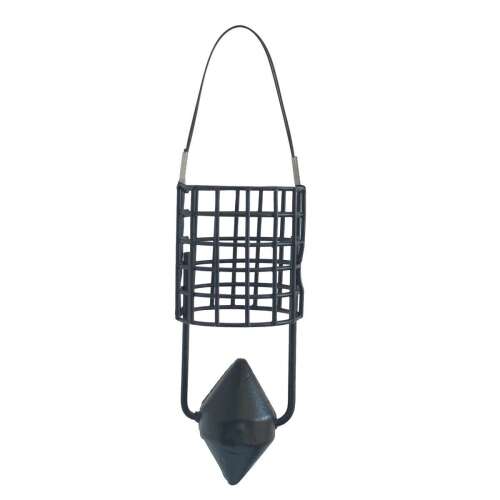 RSP Feeder Kosár 60gr, fekete etetőkosár horgászáshoz, ólom súllyal