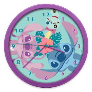 Disney Lilo & Stitch Wanduhr - Insel Design, 25cm - Innenarchitektur