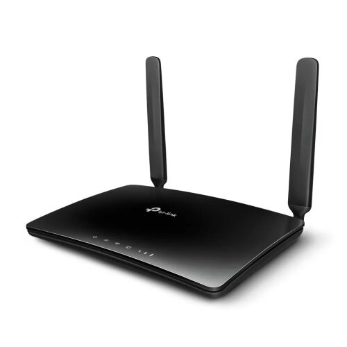 TP-Link Archer MR400 AC1200 Dual Band 4G LTE Router ferde nézet - Wi-Fi router