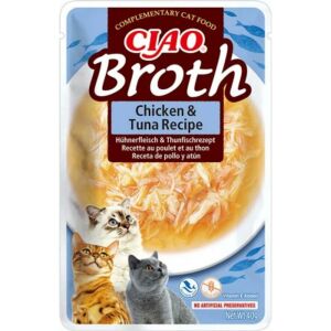 Inaba Ciao Broth Macska Leves - Csirke és Tonhal, 40g 138213088 - Inaba