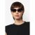 DSQUARED2 ICON0026/S fekete pillangó napszemüveg nőn viselve