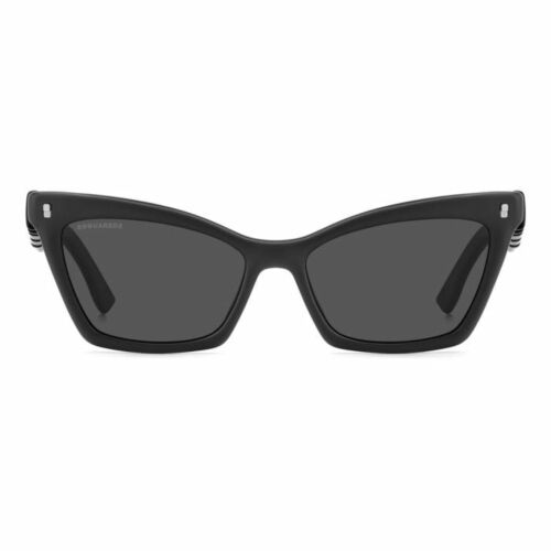 DSQUARED2 ICON0026/S fekete pillangó napszemüveg elölnézet - Dsquared2