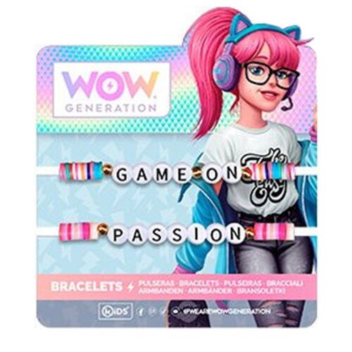WOW Generation Game On Passion karkötő szett, 2 darab, gyerek divatékszer - WOW Generation