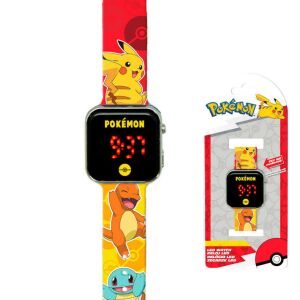 Pokémon Gyerek Digitális LED Karóra - Pikachu, Charmander, Squirtle 138249717 - Gyerek óra