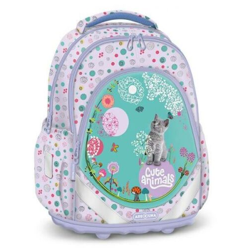 Cute Animals cicás  Anatómia iskolatáska szett - Ars Una + AJÁNDÉK tankönyvborító