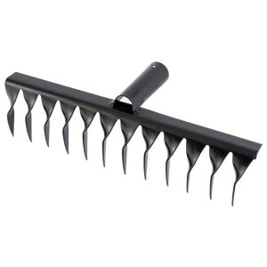 SIBRTEH 320mm Csavartfogú Acél Gereblye - 12 fogas 138315359 - Gereblye