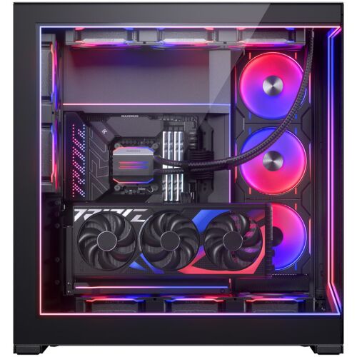 Phanteks NV9 Mini Tower PC Ház Grafikus Kártyával és RGB Világítással