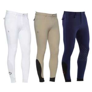 Cavalleria Toscana New Grip System férfi lovaglónadrág fehér, bézs és sötétkék színben - Lovaglónadrág
