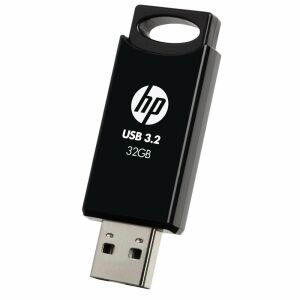 HP 712w USB flash meghajtó 32 GB USB A típus 3.2 Gen 1 (3.1 Gen 1) Fekete 138327129 - Pendrive