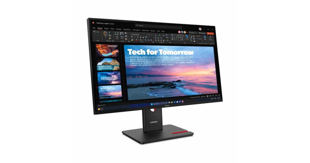 Lenovo ThinkVision T27QD-40 LED-Display 68,6 cm (27) 2560 x 1440 Pixel ...