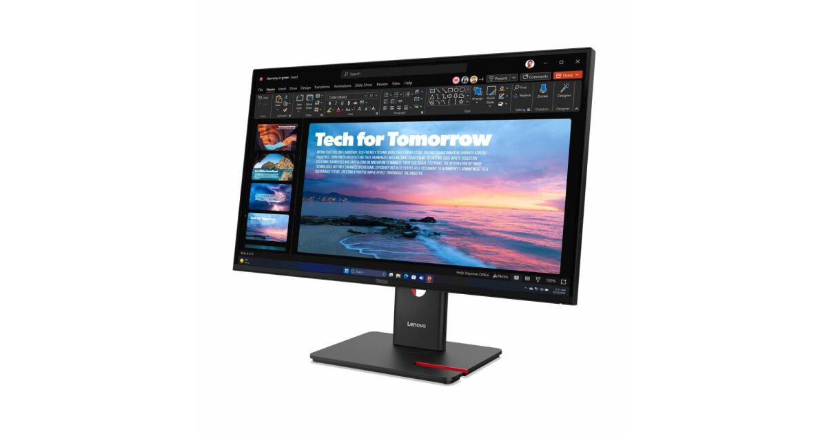 Lenovo ThinkVision T27QD-40 LED-Display 68,6 cm (27) 2560 x 1440 Pixel ...