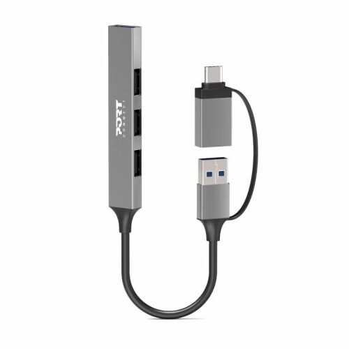 Port Designs 900160 hálózati csatlakozó USB C-típus 5000 Mbit/s Ezüst 138330089