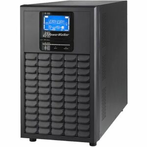 PowerWalker VFI 3000C LCD UPS, 3 kVA Online Dupla Konverziós Szünetmentes Tápegység - PowerWalker