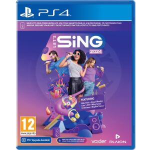 Let's Sing 2024 PS4 Játék Borító - Énekelj együtt a barátokkal - Plaion