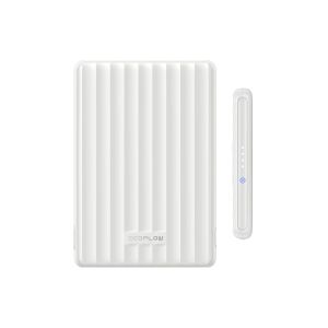 EcoFlow RAPID Mag 5000 mAh бяла външна батерия с индикатор за батерията - Външна батерия и Powerbank