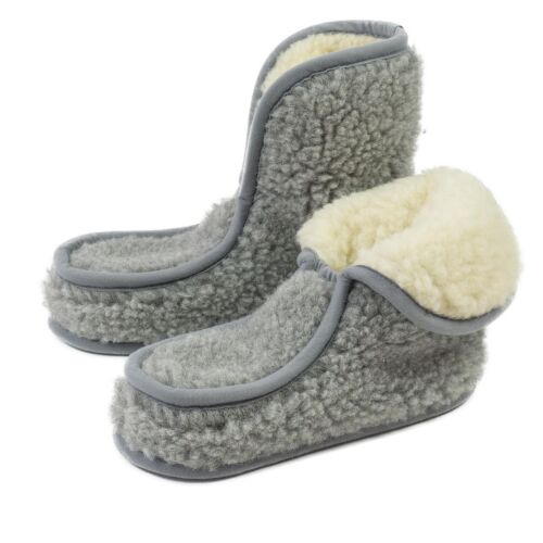 Granny Szürke Merinó Gyapjú Papucs Zokni - 43-44 138387134