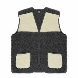 Tombler Serena Grafit Merinó Gyapjú Mellény - XXL