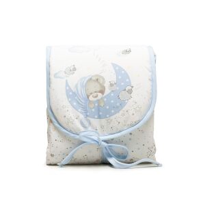 Alvómedve Utazó Pelenkázó Matrac - 45x75 cm, Kék