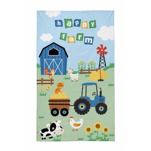 Farma Happy Farm Baba Törölköző - Pamut, Kék