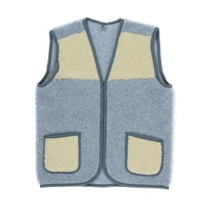 Serena - Merinó Gyapjú Mellény - Kék, S méret 143139656 - Férfi mellény