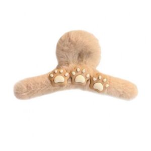 Plüss Mancsos Hajcsat - Bézs, 13 cm