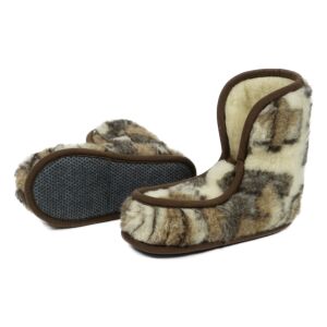 Merinó Gyapjú Papucs - Kézzel Készült, 43-44-es Méret