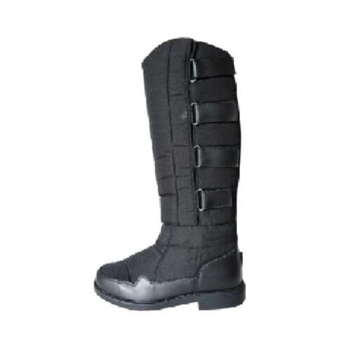 HB Bergamo Thermo lovaglócsizma, fekete, szigetelt, vízálló, csúszásmentes, hideg időjárásra