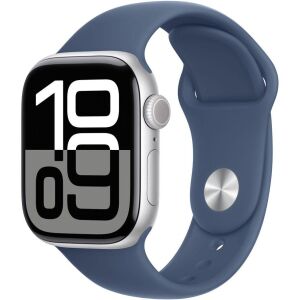Apple Watch Series 10 - Kék Szíj (S/M), 64GB, GPS, Vízálló 138575848 - Apple