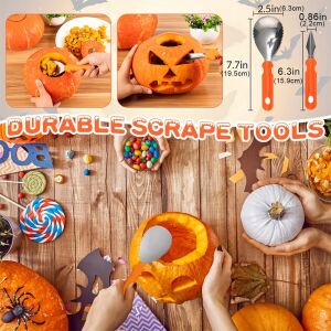 24 darabos Halloween Tökfaragó Készlet 138576207 - Halloweeni dekoráció