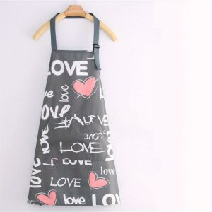 Stílusos Virágmintás Kötény - Víz- és Olajálló, Nagy Zsebbel 138577604 - Kötény