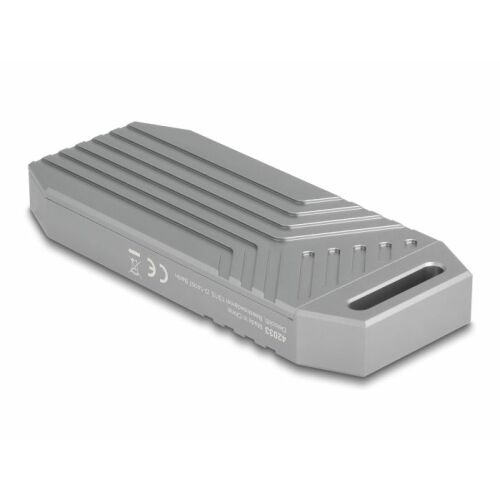 Delock M.2 NVMe SSD Külső Ház - 2280 - USB 40 Gbps 153399526 - Külső merevlemez ház