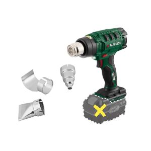 PARKSIDE 20V Akkus hőlégfúvó fúvókákkal, akkumulátor nélkül - Szerszámgép