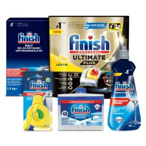 Finish Mosogatógép Kezdőcsomag - Ultimate Plus All in 1 138581004 - Gépi mosogatás