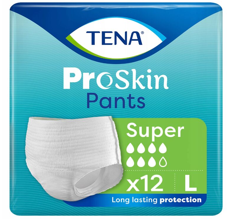 E-shop Tena nohavice ProSkin Super nohavice pre dospelých L 12ks
