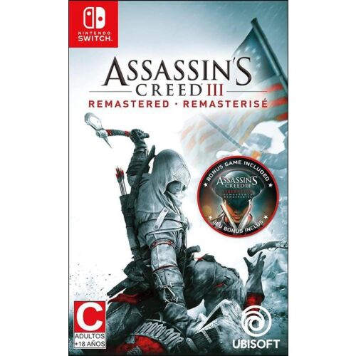 Assassins Creed 3 Remastered Nintendo Switch játékszoftver