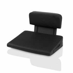 Szögletes nézet a Medisana OL 350 elektromos melegítőpárnáról hátra és ülésre - Medisana