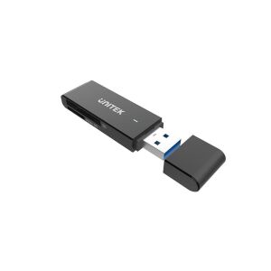 UNITEK Y-9327A kártyaolvasó USB 3.2 Gen 1 (3.1 Gen 1) Type-A Fekete 138585171 - Külső kártyaolvasó