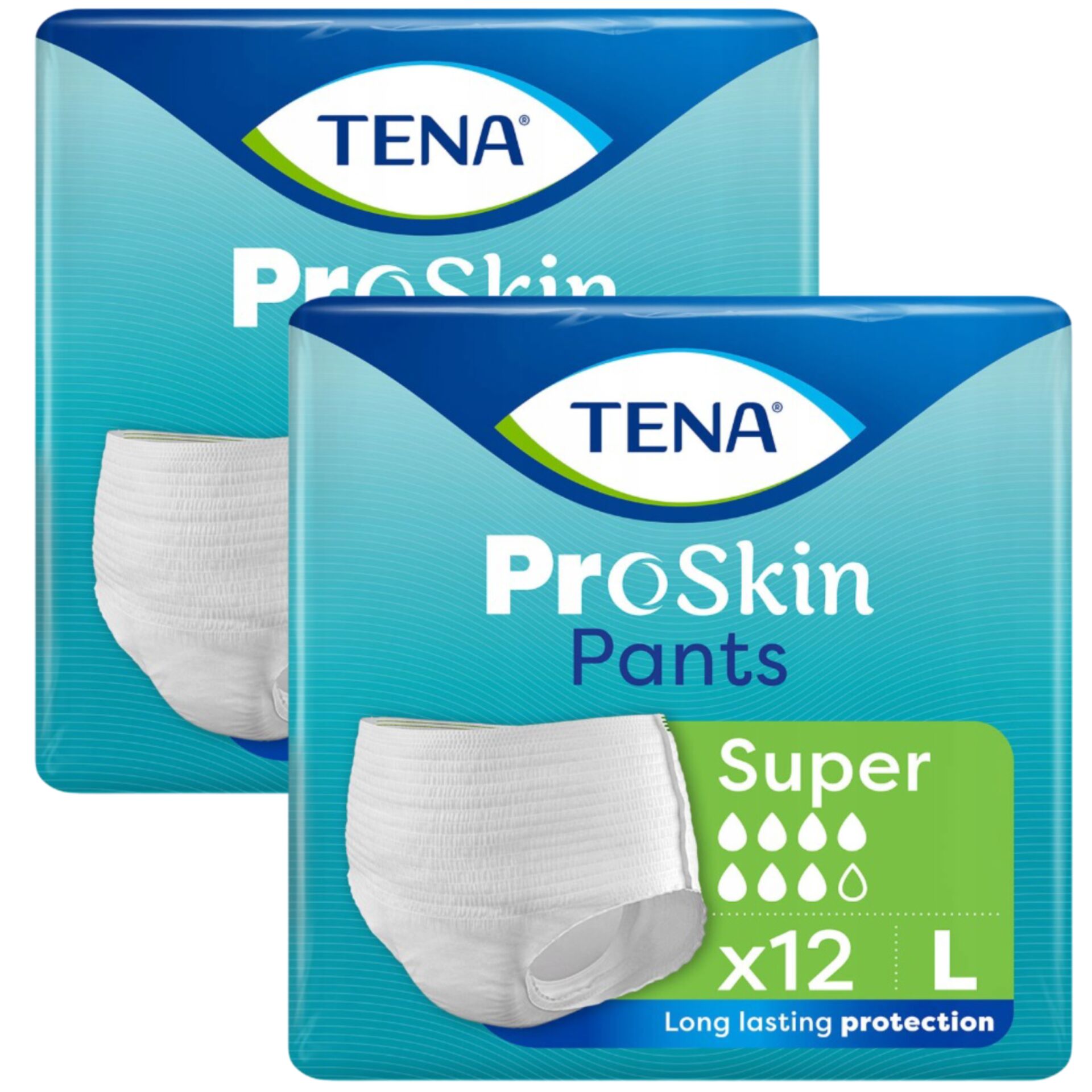 E-shop Tena nohavice ProSkin Super nohavice pre dospelých L (2x12ks)