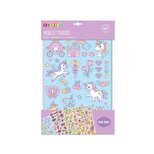 PlayBox Unikornis Mega Matrica Szett - 500 db, 3 éves kortól 138586008 - Playbox