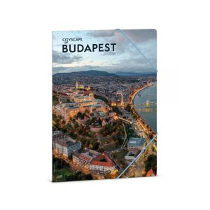 Ars Una - Cityscape Budapest Gumis Mappa - A/4 138586086 - Irattartó mappa