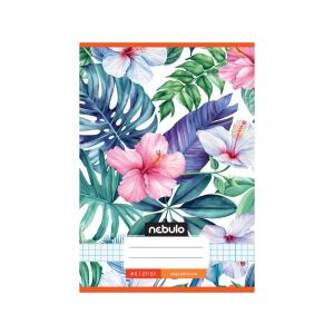Nebulo Trópusi Virágmintás Kockás Füzet - A/5 138586094 - Nebulo