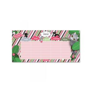 Ars Una Think Pink Cicás Órarend - Egylapos, Kétoldalas 138586101 - Ars Una