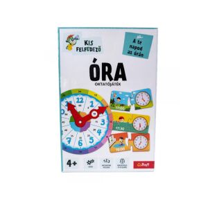Trefl Kis Felfedező Óra Oktatójáték - Időtanulás 4 éves kortól 138586111 - Fejlesztő játék ovisoknak