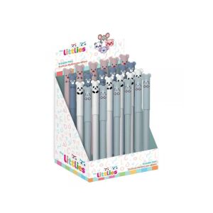 Radírozható Golyóstoll Állatfigurával - Pasztellszínek, 1 db 138586246 - Luna