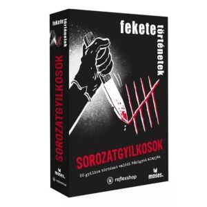 Reflexshop Fekete Történetek: Sorozatgyilkosok - Logikai Rejtvényjáték