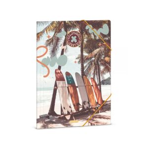 Ars Una California Dream A/4 Gumis Dosszié - Nyári Életérzés 138586467 - Irattartó mappa