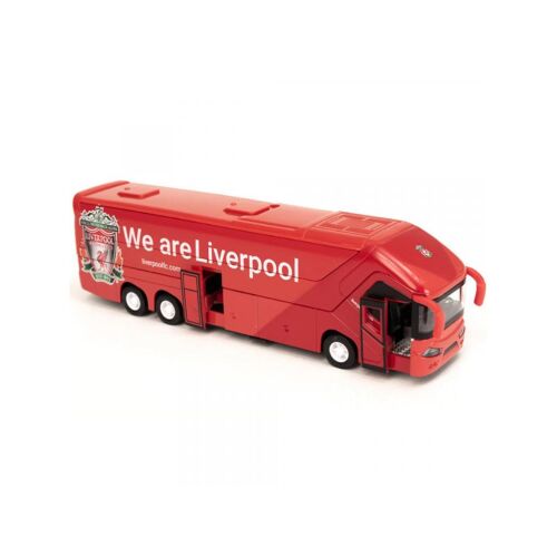 Liverpool FC Csapatbusz Modell 1/50 Méretarány - Gyűjthető Diecast Replika - Flair Toys